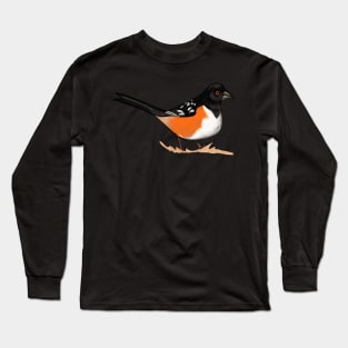 Spotted Towhee Long Sleeve T-Shirt